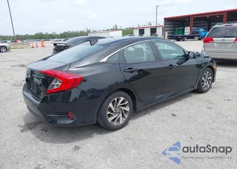 2018 Honda Civic Ex из США, поврежденный, VIN 2HGFC2F72JH511760